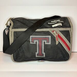 Vintage Y2K Mesh Crossbody Bag Adjustable Strap Utility Style